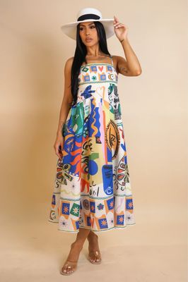 Chic Aura Midi Dress
