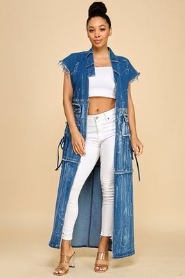 Hey Now Denim Vest