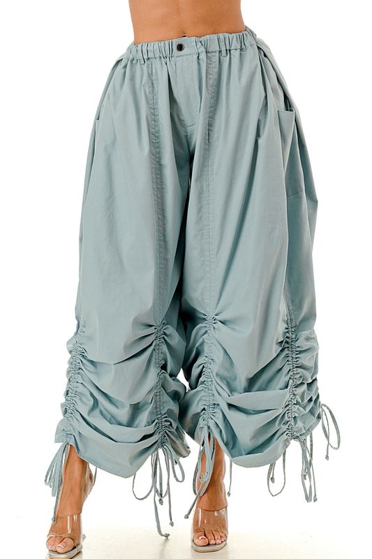 On A Yacht Pants-Light Blue