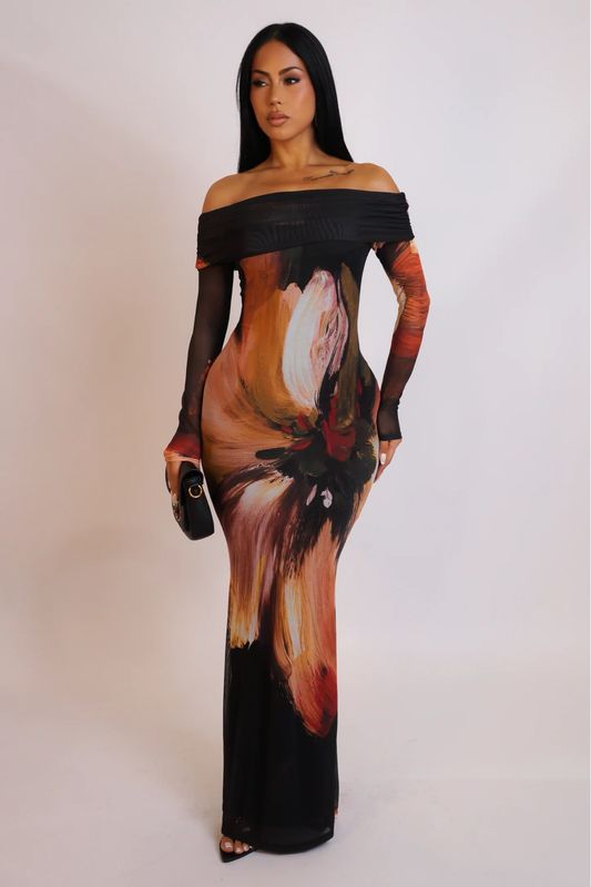 All The Drama Maxi Dress