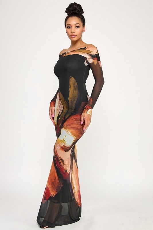 All The Drama Maxi Dress
