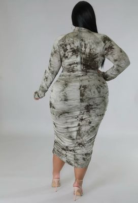 Short Temper Midi Dress