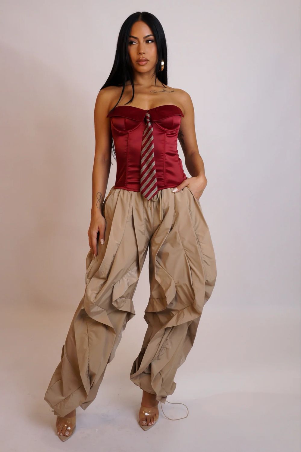 Mystical Jogger Pants-Beige