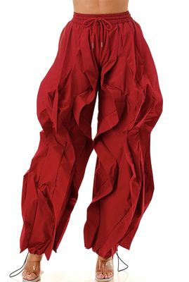 Mystical Jogger Pants-Red
