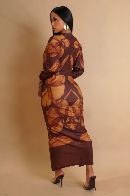 All Over Me Midi Dress