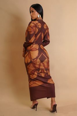 All Over Me Midi Dress