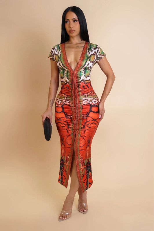 Flow With It Midi Dress