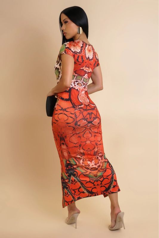 Flow With It Midi Dress