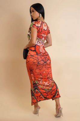 Flow With It Midi Dress