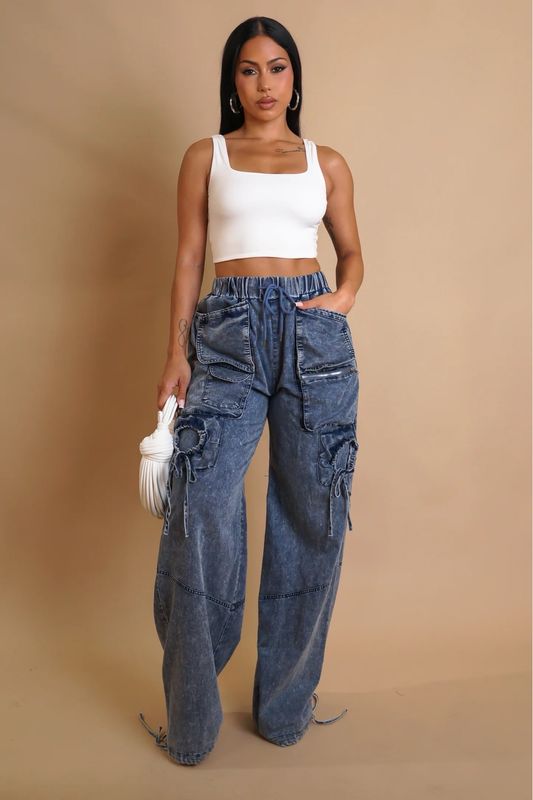 Can’t Beat This Denim Jogger