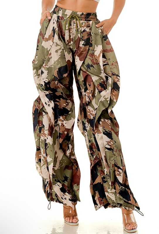 Mystical Jogger Pants-Light Camo