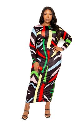 Boogie Time Midi Dress