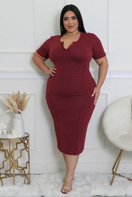 Put In Work Midi Dress Put In Work Midi Dress