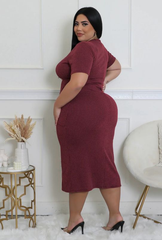 Put In Work Midi Dress