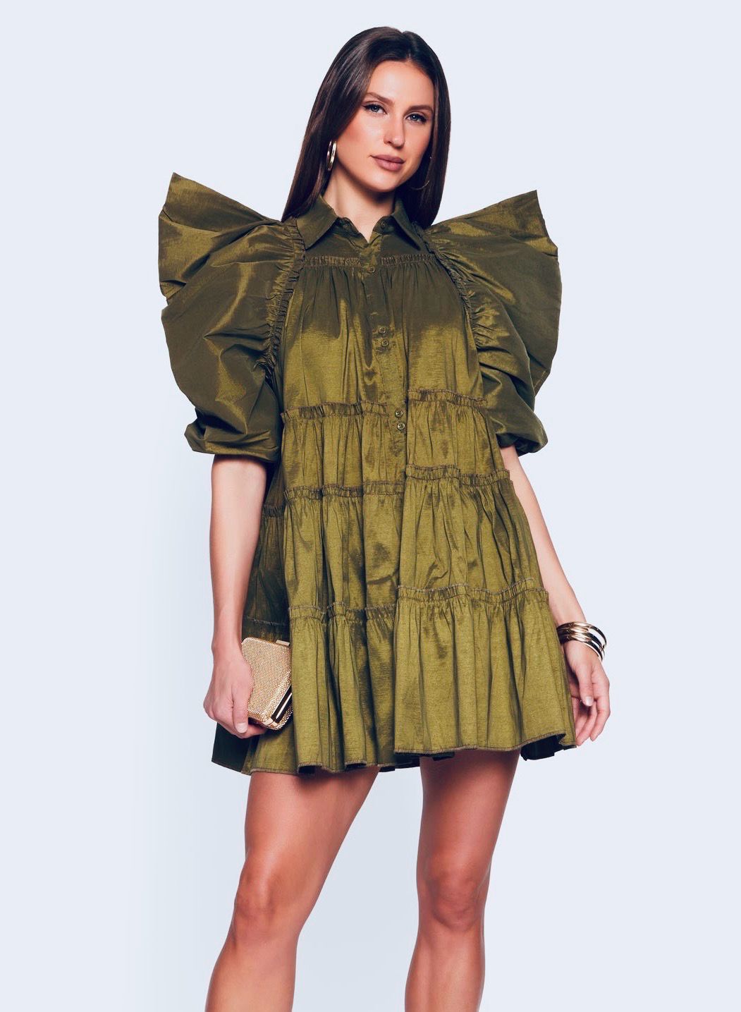 Tea Time Shirt Dress