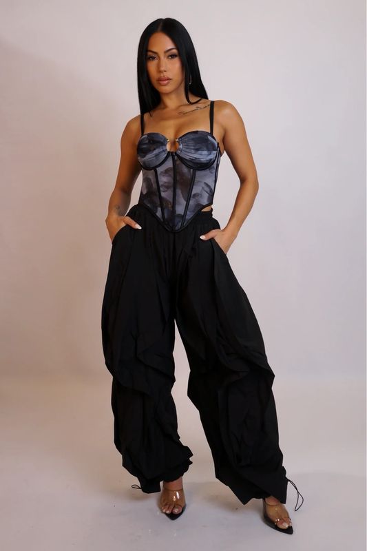 Mystical Jogger Pants-Black