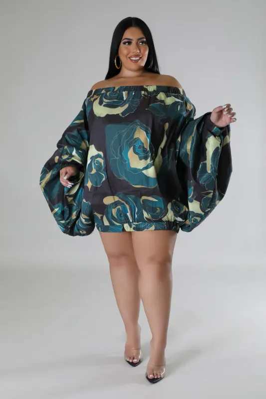 Malinda Off The Shoulder Oversized Top-Curvy