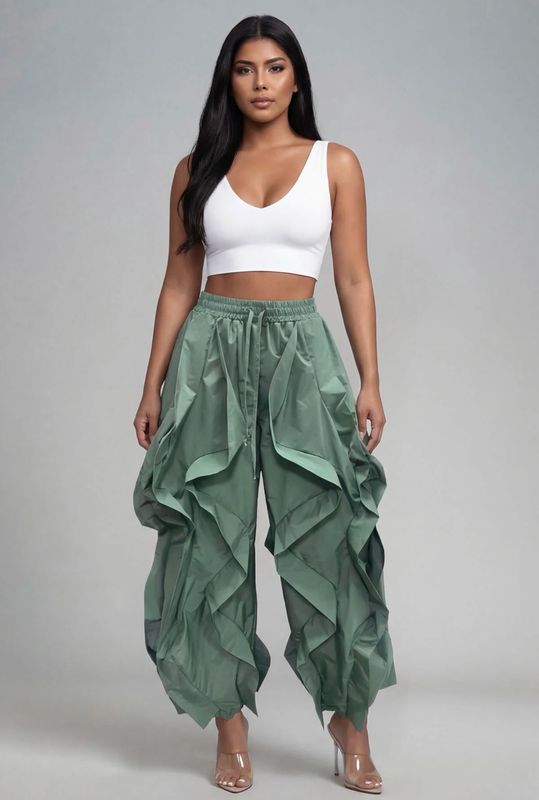 Mystical Jogger Pants-Jade