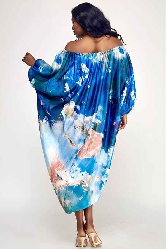 Good Days High Low Top-Blue