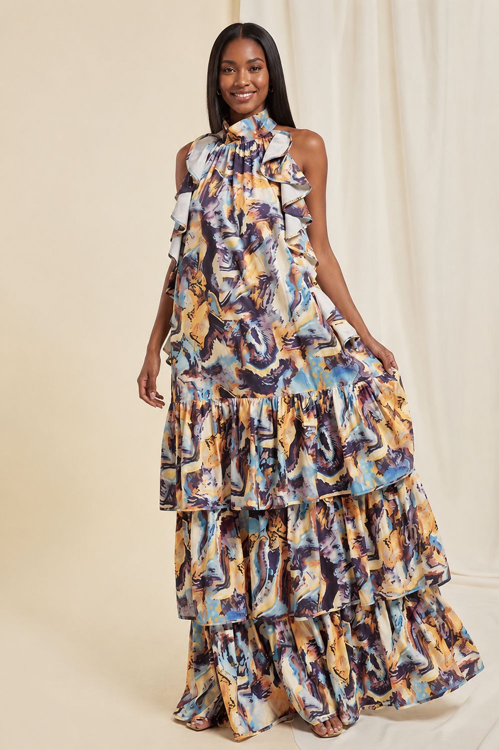 Van Gogh Maxi Dress