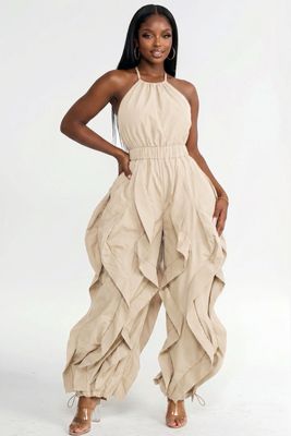 Mystical Jumpsuit-Beige