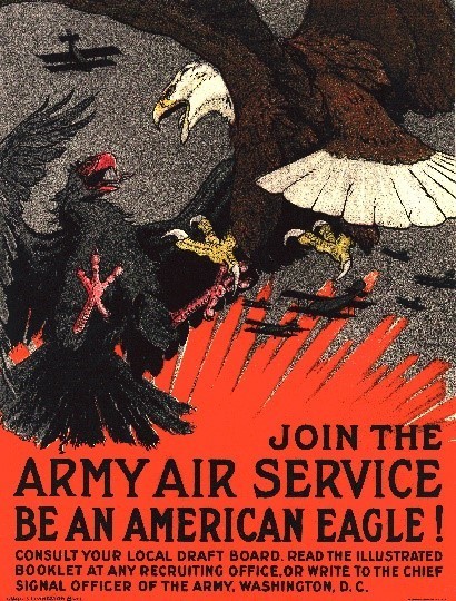 Army Air Service Poster WWI
