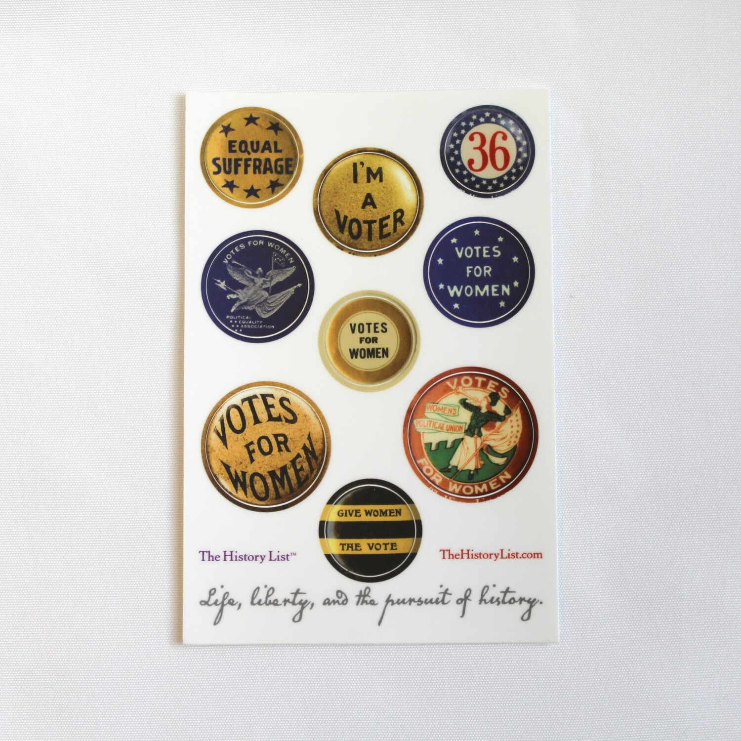 Suffrage Sticker Pack
