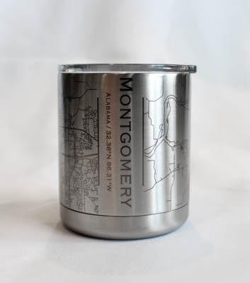 Montgomery Map 10z Insulated Cup