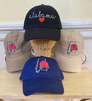 Alabama Camellia Hats