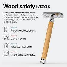 Wooden Safety Razor