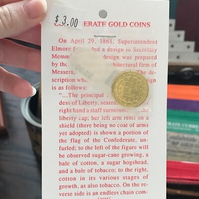 Confederate $5 Coins