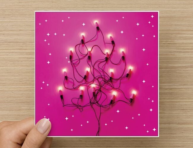 The Christmas collection | Tree of Light | Bright Pink