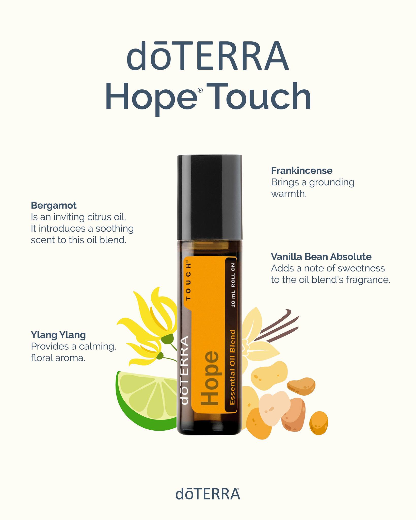 Hope essential oil blend | roller bottle | hopegiving