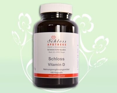 SCHLOSS-Vitamin D 60 Kapseln
