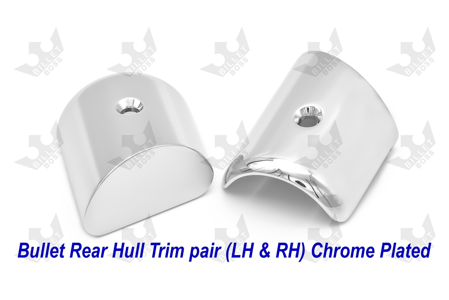 Billet Hull Trims - Chrome