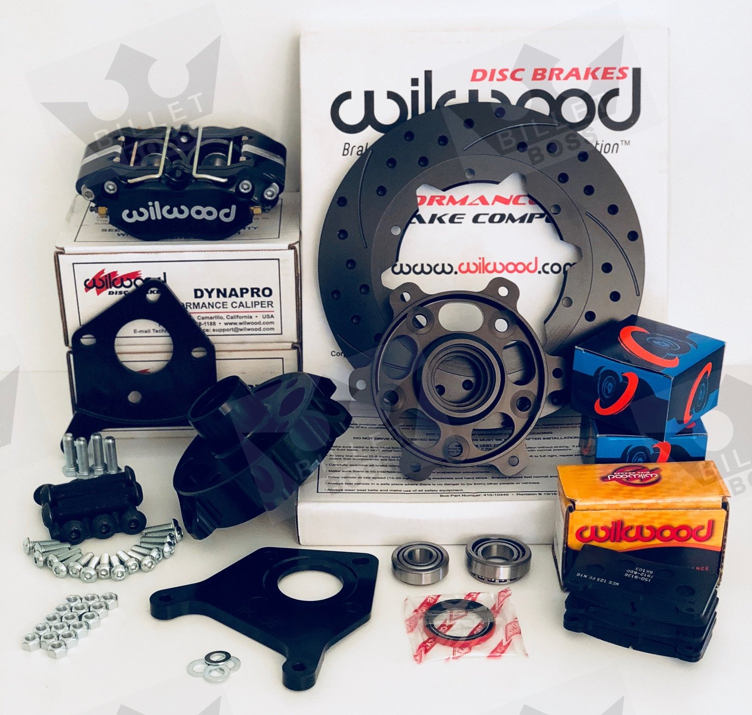 Brake Conversion Kit - RX2/RX3 Wilwood 11&quot; - 4 Spot Dust Boot