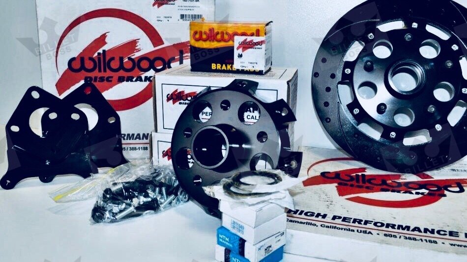 Brake Conversion Kit - RX4 Wilwood 12.19&quot; - 4 Spot Dust Boot