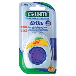 GUM ORTHO FLOSS FILO SPUGNOSO GUM ORTHO FLOSS FILO SPUGNOSO
