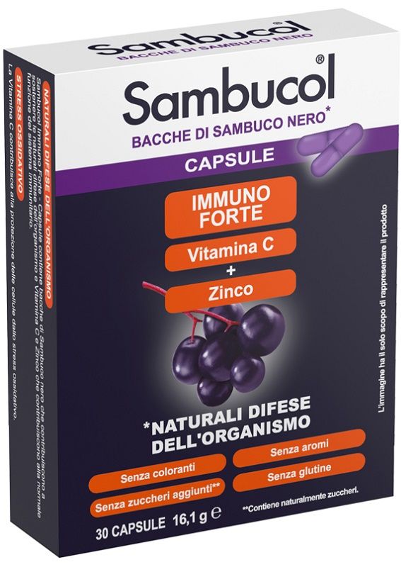SAMBUCOL IMMUNOFORTE 30CPS SAMBUCOL IMMUNOFORTE 30CPS