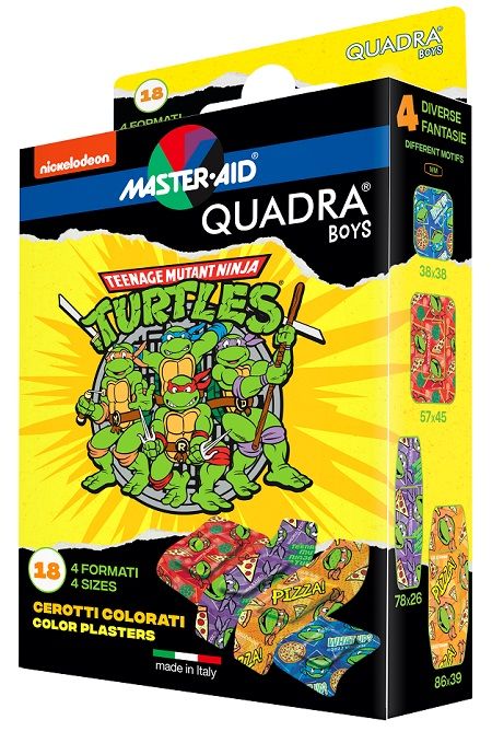 M-AID QUADRA BOYS NINJA TUR18P