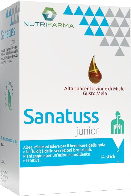 SANATUSS JUNIOR 14S NUTRIFARMA