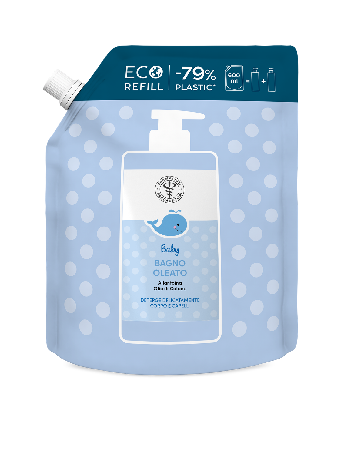 LFP BABY BAGNO OLEATO 600ML