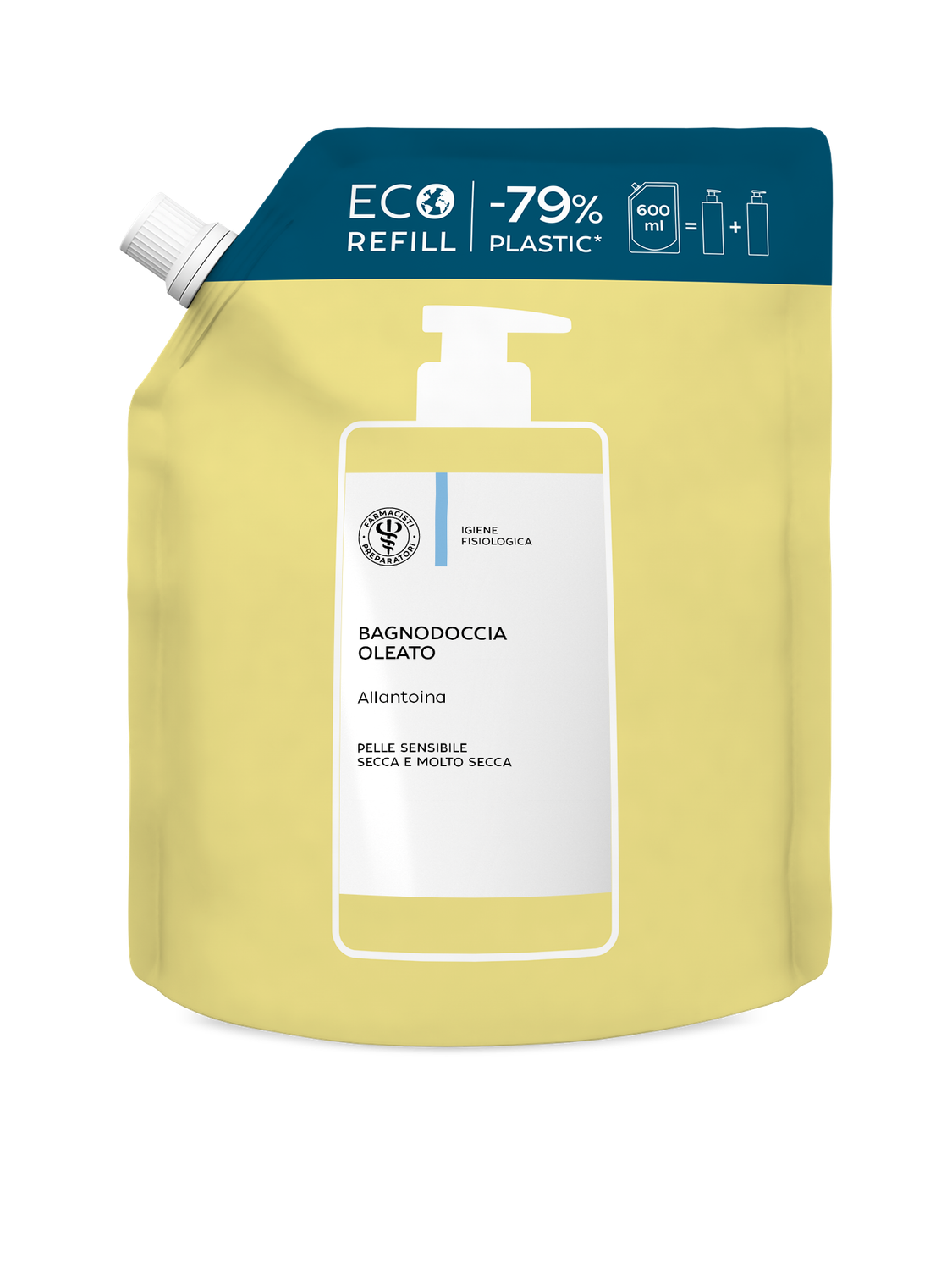 LFP BAGNODOCCIA OLEATO 600ML