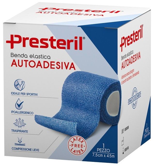 PRESTERIL BENDA EL 7,5X450 BLU