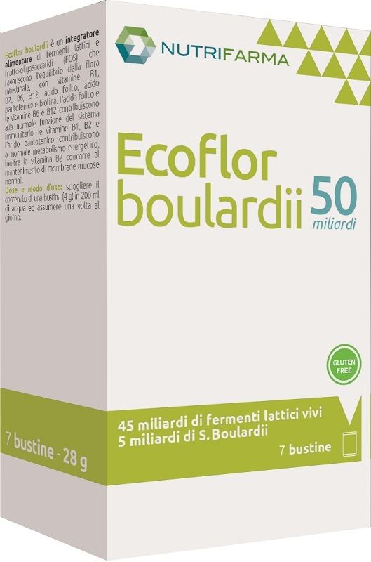 ECOFLOR BOULARDII 50MLD 7BUST