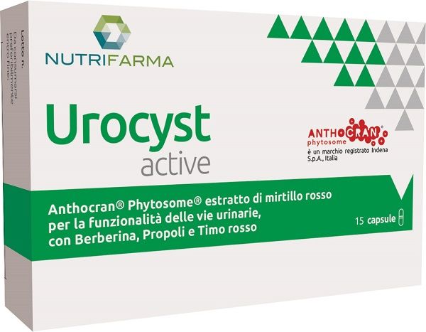 UROCYST ACTIVE15CPS NUTRIFARMA