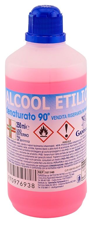 ALCOOL ETILICO DENAT 90 250ML