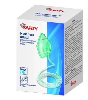 MASCHERA OSSIGENOTERAPIA C/TUB MASCHERA OSSIGENOTERAPIA C/TUB