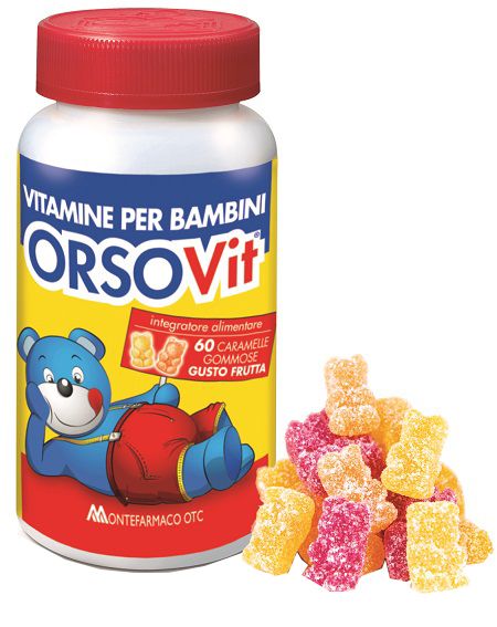 ORSOVIT CARAM GOMM S/GLUT 60PZ ORSOVIT CARAM GOMM S/GLUT 60PZ