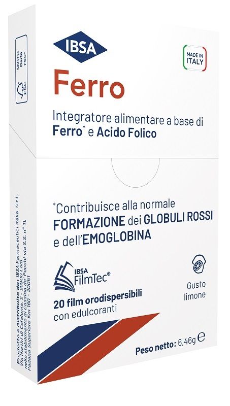 FERRO IBSA 20FILM ORODISPERSIB FERRO IBSA 20FILM ORODISPERSIB